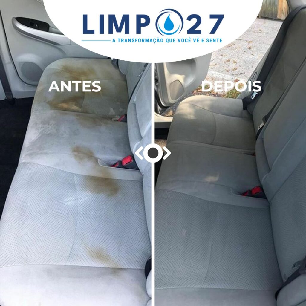 Limpeza e Higienização de Interiores de Veículos
